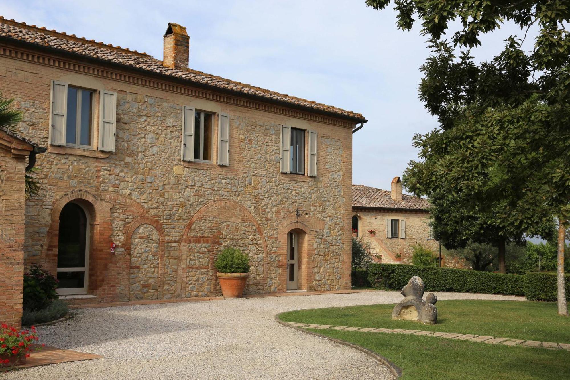 Casali Di Bibbiano Villa Buonconvento Eksteriør billede